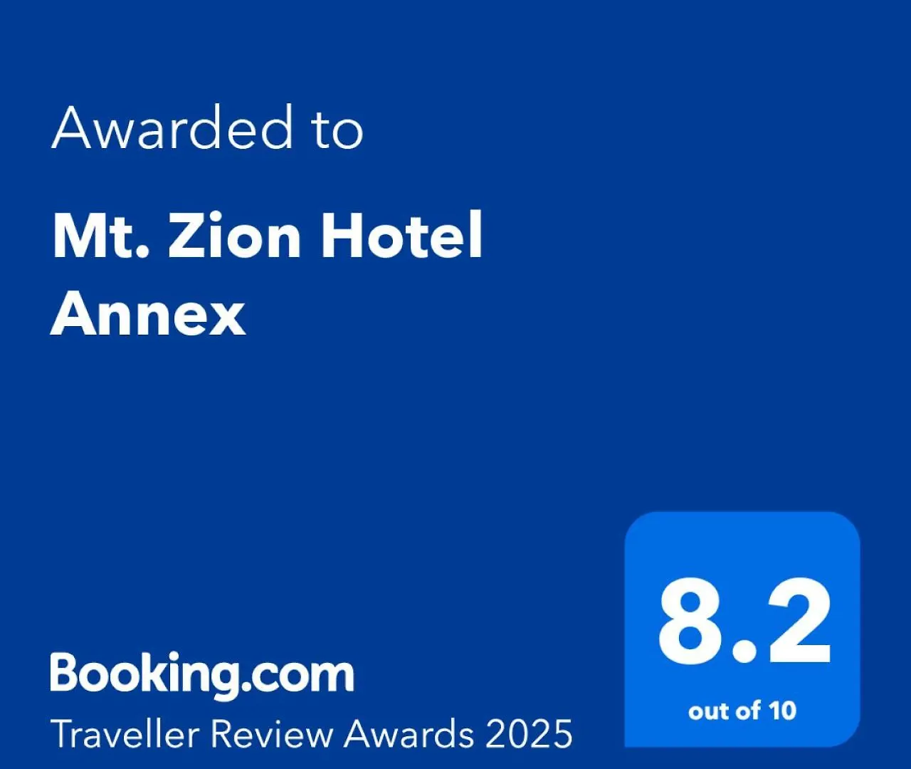 Mt. Zion Hotel Annex Kampala